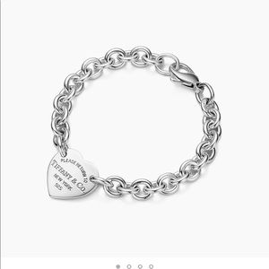 Tiffany heart tag bracelet